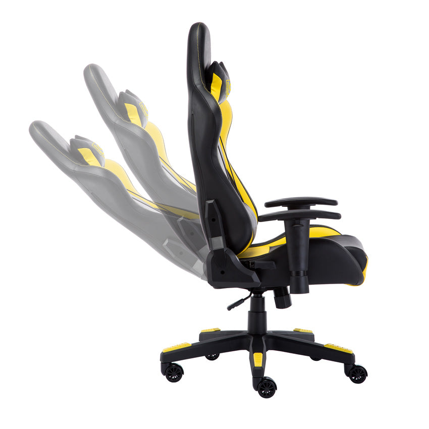 LC Power Gaming Stuhl, Büro Sessel LC-Power 600BY schwarz/gelb LC Power Gaming Stuhl, Büro Sessel LC-Power 600BY schwarz/gelb